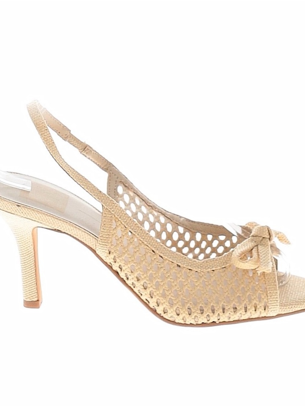 Dolce Vita Tan Woven Slingback Heel with Bow